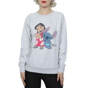 Lilo & Stitch Womens/Ladies Classic Heather Sweatshirt / Heather Grey